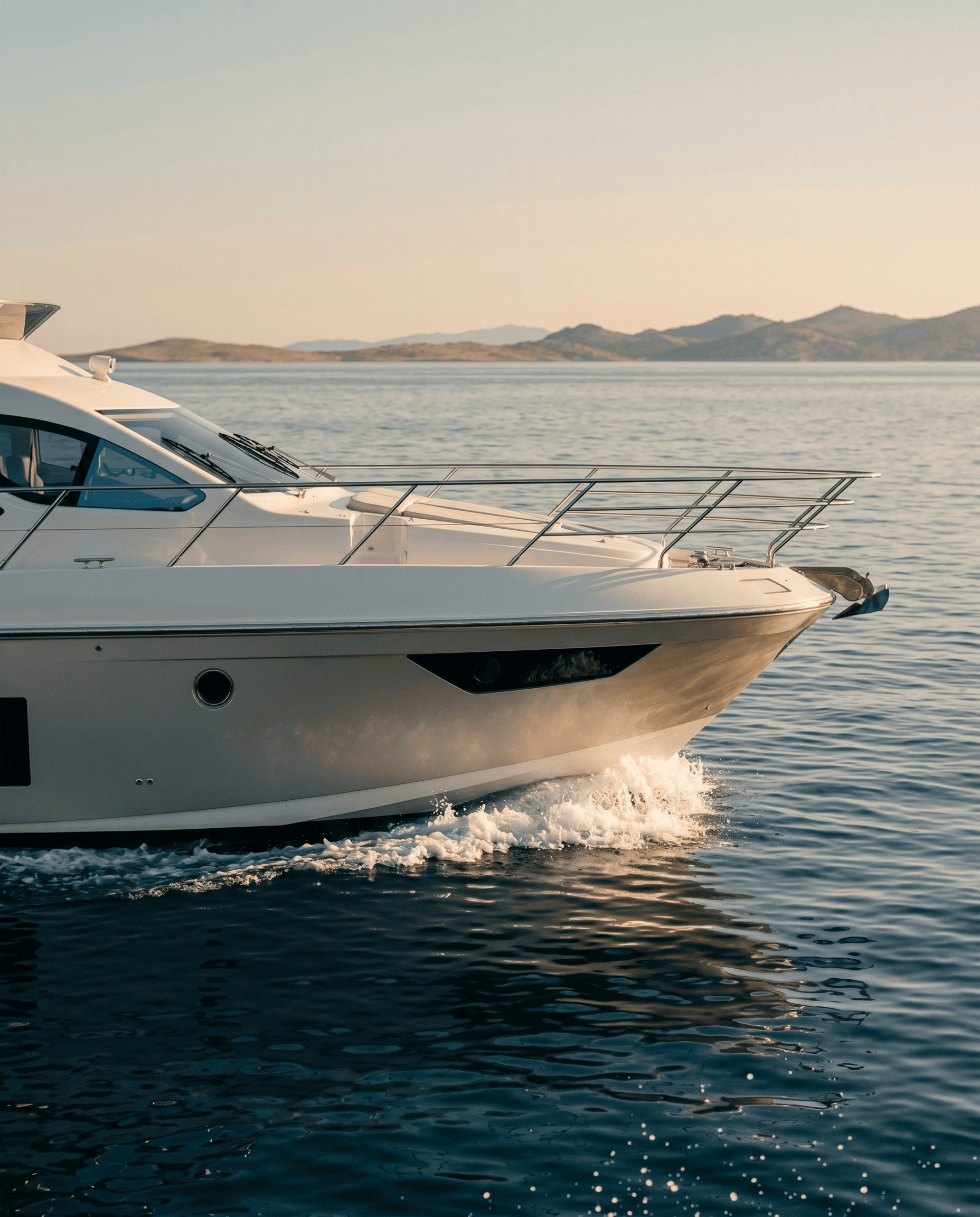15 m motoryacht in the Adriatic